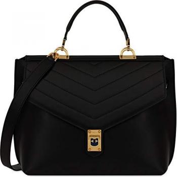 Furla - Bolso de asas de Cuero para mujer Negro Onyx 26