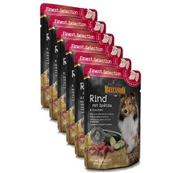 BELCANDO Ternera y noodles con calabacín comida húmeda para perros