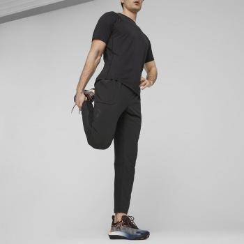 Puma Men's Seasons Lightweight Trail Running Pants - Black - Size Large