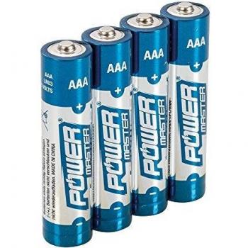 Pilas Super Alcalinas AAA/LR03 Powermaster 537212 - Pack de 4 Piezas