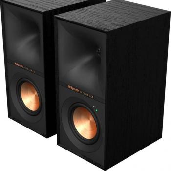 Klipsch Reference R-40PM 4 240W 2-Way Wireless Active Bookshelf Speakers, Pair