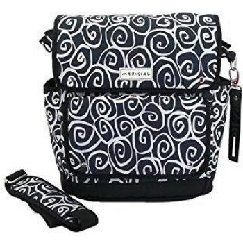 Baby Ace 1010600005816 - Bolso de mamá, diseñador Mariscal, color blanco y negro