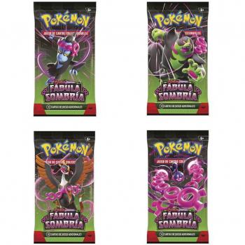 Juego de cartas Pokémon TCG Sv6.5 Booster Bundle - Paquete de refuerzo que incluye 6 sobres, diseñado para coleccionistas y jugadores, basado en la expansión Escarlata y Púrpura del juego de cartas coleccion