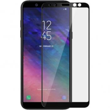 Protector de Pantalla Avizar Cristal Templado Borde Negro para Samsung Galaxy A6