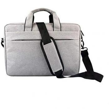 GADIEMENSS Bandoleras De Mujer Grandes Bolso De Hombro Hombre Maletines Herramientas Funda Ordenador 15.6 Portátiles Ordenadores Baratos Bolso Mac Book Air Gris 15,6 Pulgadas