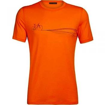 Icebreaker Tech Lite Cadence Paths - Camiseta de manga corta para hombre, talla XL 2020