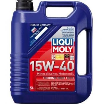 Aceite de motor LIQUI MOLY Touring High Tech 15W-40, 5L