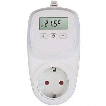 Calefactor de Pared Infrarrojo Viesta F600 con Termostato TH10 - 600W, Tecnología Carbon Crystal, Ideal para Baño