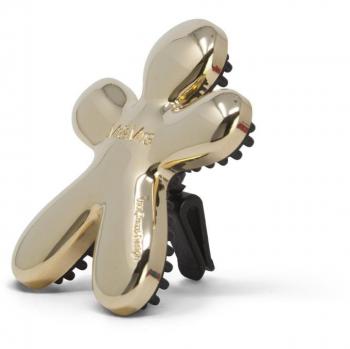 Rechargeable Car Air Freshener Mr&Mrs Fragrance Niki Gold Chrome Oriental