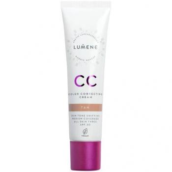 Lumene Color Correcting CC Cream for Even Skin Tone SPF 20 Shade 4 Tan 30 ml