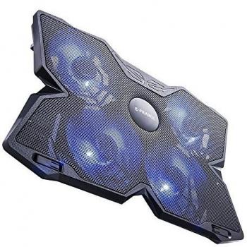 E-PRANCE® Bases de refrigeración para portátiles y netbooks, Enfriador ordenador portátil de 15, 17 pulgadas