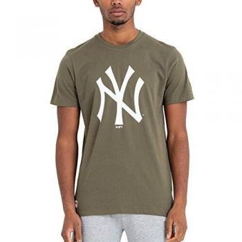 New Era Team Logo tee Neyyan Camiseta, Hombre, Verde