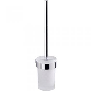 Gedy PI330313100 Escobillero de Pared, Cromo, 10.9x8.5x36.5 cm