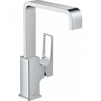 Hansgrohe 74511000 HG Metropol monomado lavabo 230 giratorio loop Push, cromo