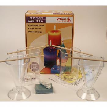 Mixed-Store 102001 - 4 verschiedene Kerzengießformen - Komplettset