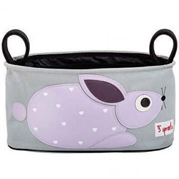 3 Sprouts Conejo - Organizador para silla de paseo, unisex