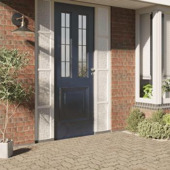 vidaXL Láminas de Ventana Esmerilada Películas Pegatinas 4 uds PVC Patrón Bambú, Estrella, Flores y más