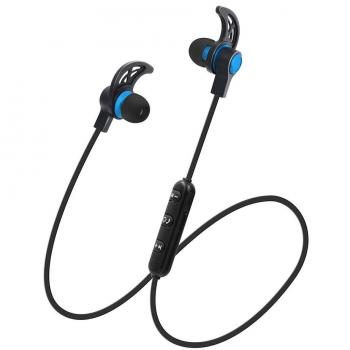 Auriculares Deportivos Inalámbricos Bluetooth 4.1 Recargables Color Azul