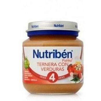 Nutribén ternera con verduras 130 gr