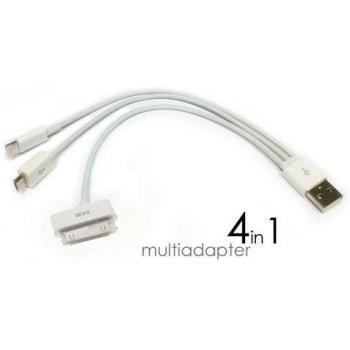 USB 4in1 iPhone iPad Samsung Blackberry