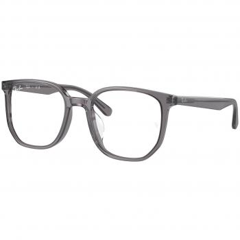 Ray-Ban RX5411D Asian Fit 8268 Armazones para Hombre Cristal, Lentes Recetadas Transparentes, Gafas Recetadas para Hombre
