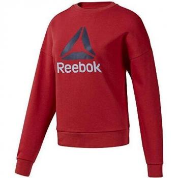 Reebok Wor Big Logo Coverup Sudadera, Mujer, rebred, M
