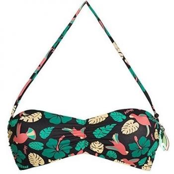 Blugirl Reggiseno Fascia Coppa Estrai, Bikini Top para Mujer, Multicolor, 44