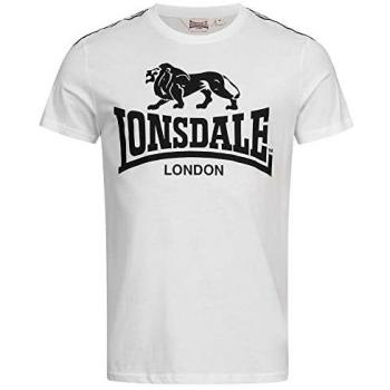 Camiseta de Hombre Lonsdale Sheviock de Manga Corta Blanca Talla M