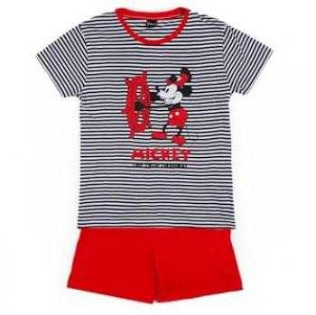 Pijama Infantil Manga Corta Minnie Sailor Marino y Rojo de Disney