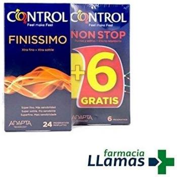 Control PRESERV Adapta FINISSIMO 24 Unidades + 6 Non Stop Gratis