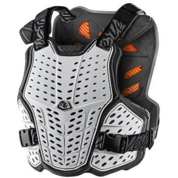 Chaleco Protector Troy Lee Designs Rockfight CE Blanco Negro XL/2XL