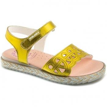 Sandalias Niña Pablosky de Piel Amarillo 421410