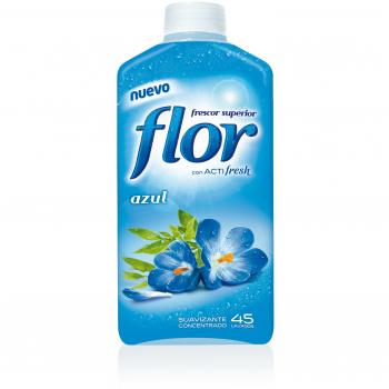 Flor - Suavizante para la Ropa Concentrado, Aroma Azul - 1062 ml