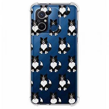 Funda Antigolpes de Silicona para Xiaomi Redmi 12C con Diseño de Perros 07