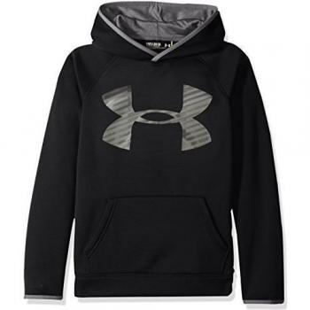 Highlight Under Armour Af Storm, Sudadera con capucha para niño, Negro, XL/YXL