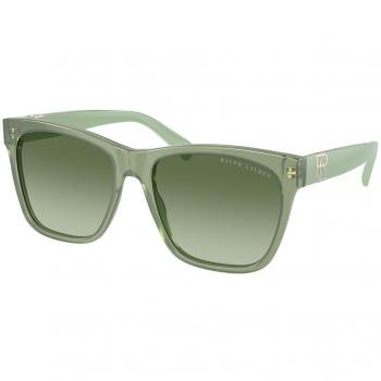 Ralph Lauren RL8212 THE RICKY II 60498E Anteojos de Sol para Mujer Verdes 57 Lentes Gafas