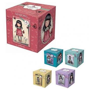 Educa Borrás Gorjuss Santoro Puzzle Cubo 100 pzas, Multicolor