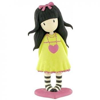 Gorjuss Heartfelt Y90115- Mini figura coleccionable de plástico, aprox. 10cm x 4xm x 3cm