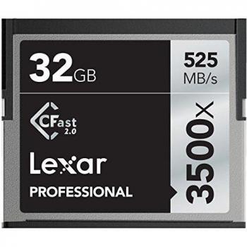 Lexar Professional CFast 2.0 - Tarjeta de memoria CompactFlash de 32 GB