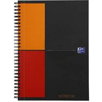 Cuaderno Espiralado Oxford Internacional B5 - 18x25 cm - Cuadrícula 5 mm - 80 Hojas - 90 g
