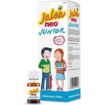 NEO | Jalea Real Junior Liofilizada con Vitamina C- 14 Unidades | Favorece al Rendimiento Intelectual y Físico | Aporta Mayor Fuerza y Vitalidad | Tomar 1 Vial al Día | Para Niños Mayores de 10 Años