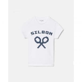 Silbon - Camiseta de niño con estampado frontal