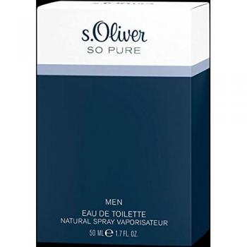S.Oliver So Pure Men Eau de Toilette Natural Spray 50ml