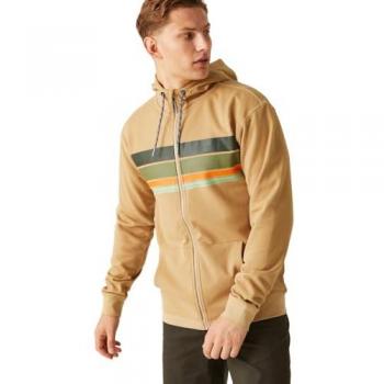 Regatta Men's Shorebay II Full Zip Fleece Hoodie Oat 2XL