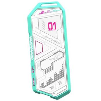 Caja Externa SSD ASUS ROG Strix Arion Hatsune Miku Edición M.2 USB-C 10 Gbps Aluminio Blanco