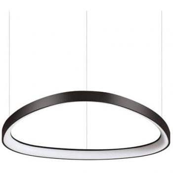 Lámpara Colgante LED Integrada DALI 61cm Negra 6600Lm 3000K - Ideal Lux