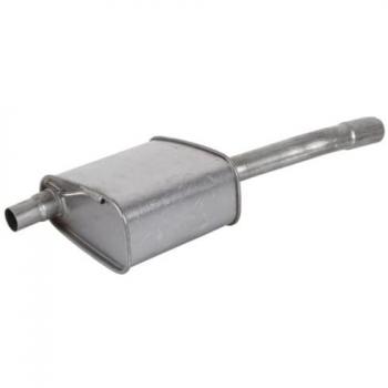 Silenciador trasero ASMET 07.171 - Silenciador trasero de acero inoxidable, diseñado para vehículos específicos, con un diseño optimizado para reducir el ruido del escape y mejorar el rendimiento del motor, fácil instalación, compatible con diversas