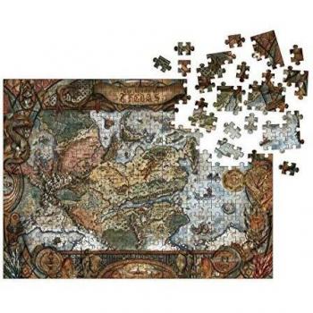 Rompecabezas Dragon Age Mapa de Thedas (1000 Piezas) Dark Horse