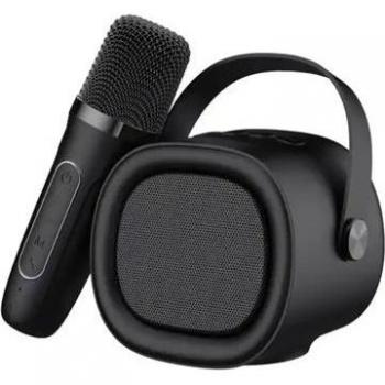 Altavoz Bluetooth Karaoke Havit SK819BT 5W con Micrófono, Batería de 1200mAh, Soporte AUX y TF - Negro