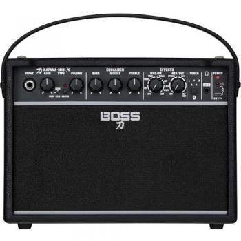Boss Katana Mini X 10W Guitar and Bass Amplifier - Black